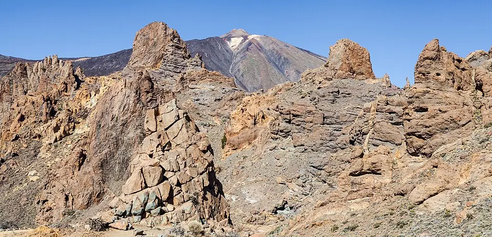 Roques de García in Teide National Park in 2012